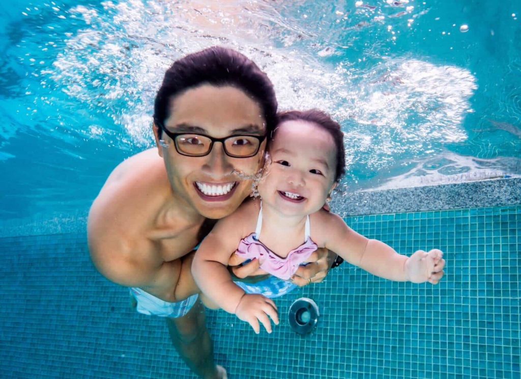 Baby swimming lessons singapore